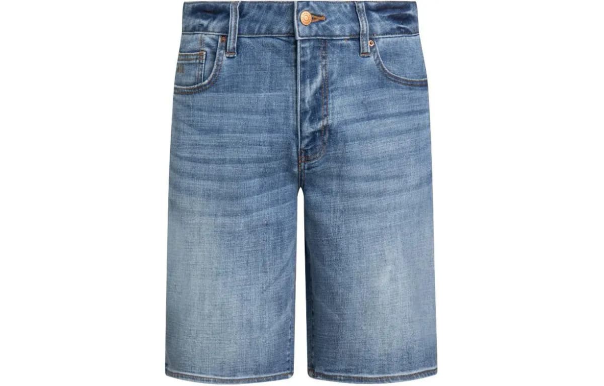 ARMANI EXCHANGE AE SS24 Denim Kişi Şortu Mavi