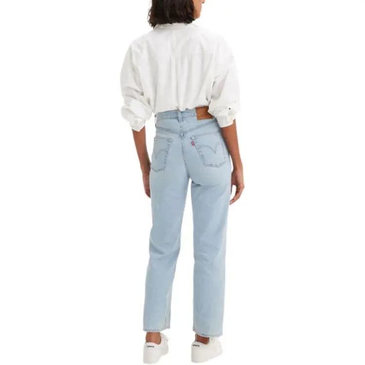 Levi's Cool Series Qadın Cins Şalvar Açıq Mavi 5
