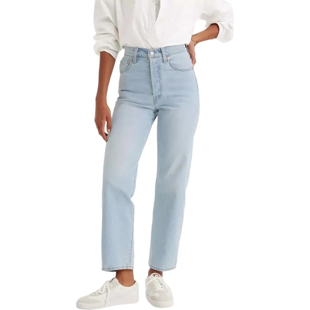Levi's Cool Series Qadın Cins Şalvar Açıq Mavi 3
