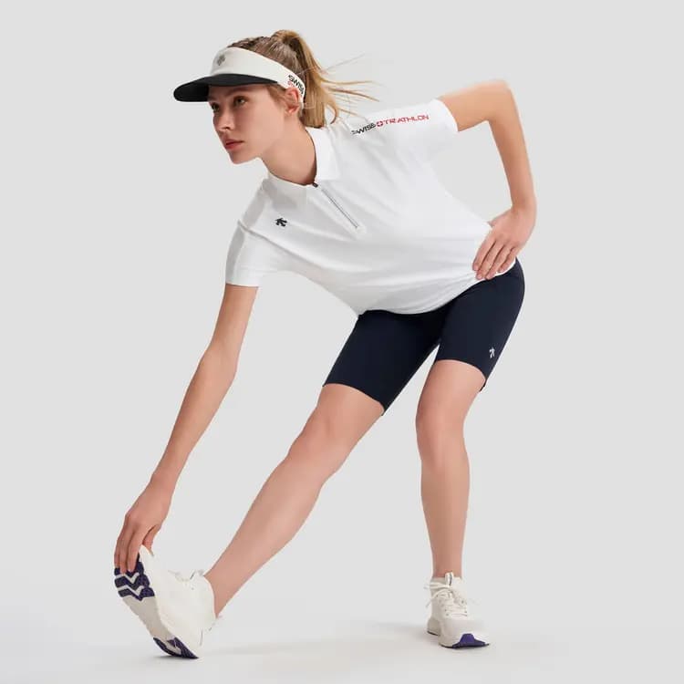 DESCENTE Running Series Qadın Polo Köynəyi 10