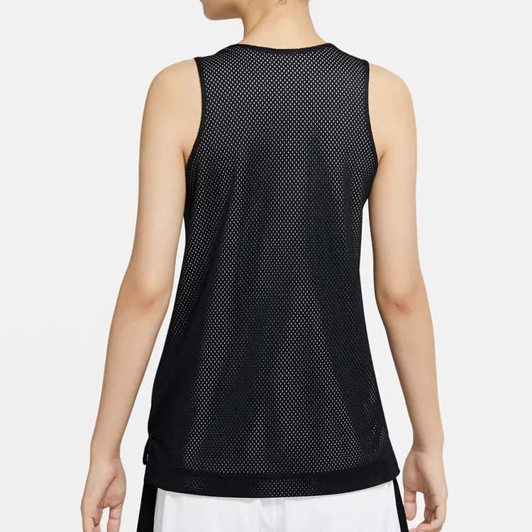 Nike Basketbol Köynəyi Qadın Qara 4