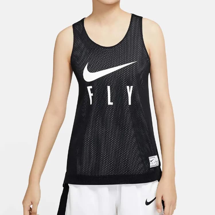 Nike Basketbol Köynəyi Qadın Qara 3