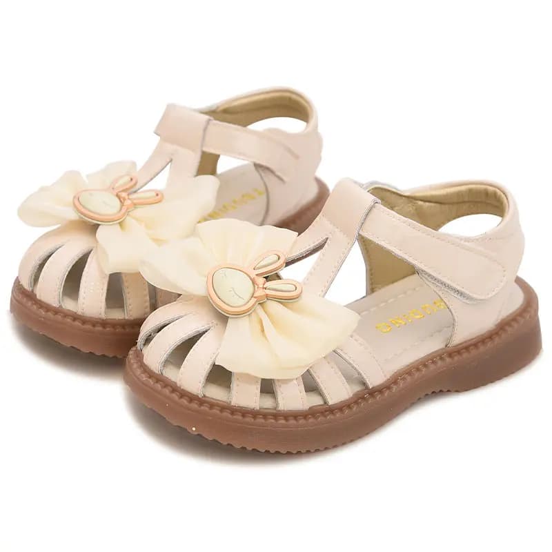 Children Buding Toe-Covered Fashion Anti-Slip Wear-Resistant Kids Sandals 3