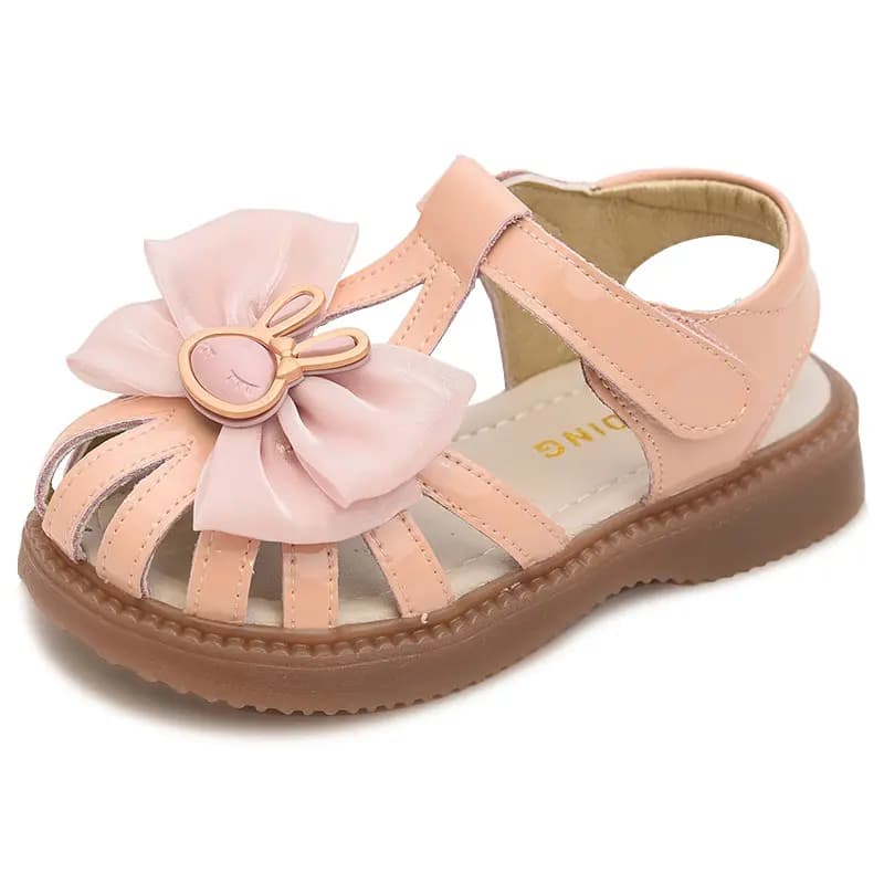Children Buding Toe-Covered Fashion Anti-Slip Wear-Resistant Kids Sandals 7
