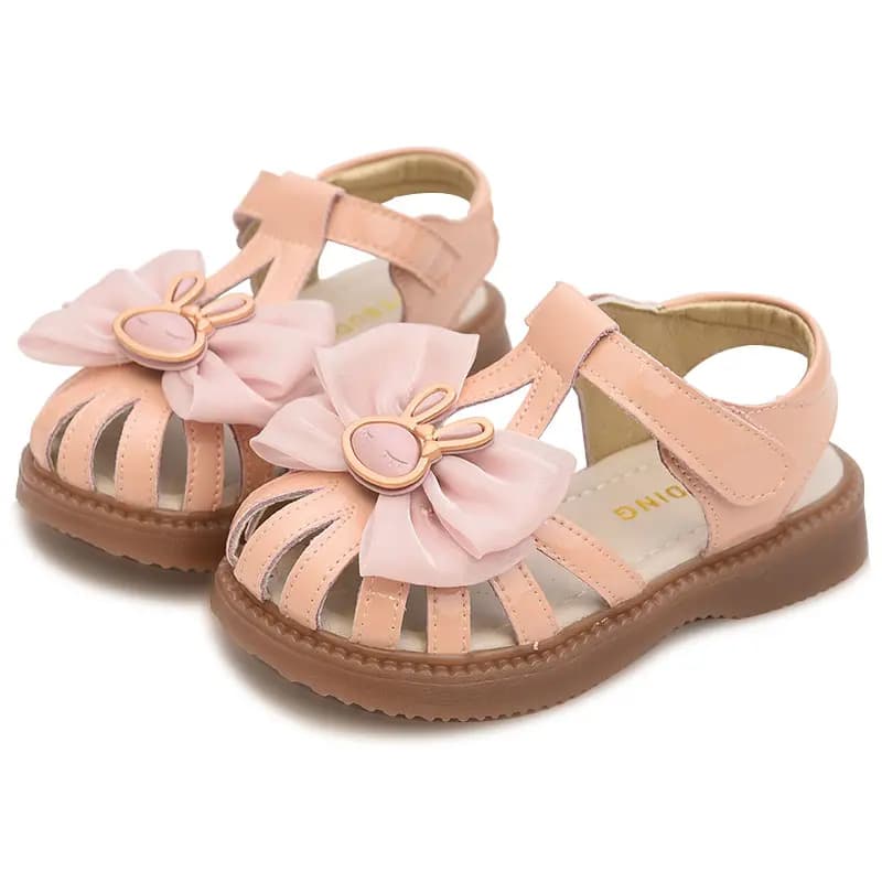 Children Buding Toe-Covered Fashion Anti-Slip Wear-Resistant Kids Sandals 8