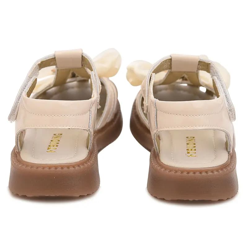 Children Buding Toe-Covered Fashion Anti-Slip Wear-Resistant Kids Sandals 4