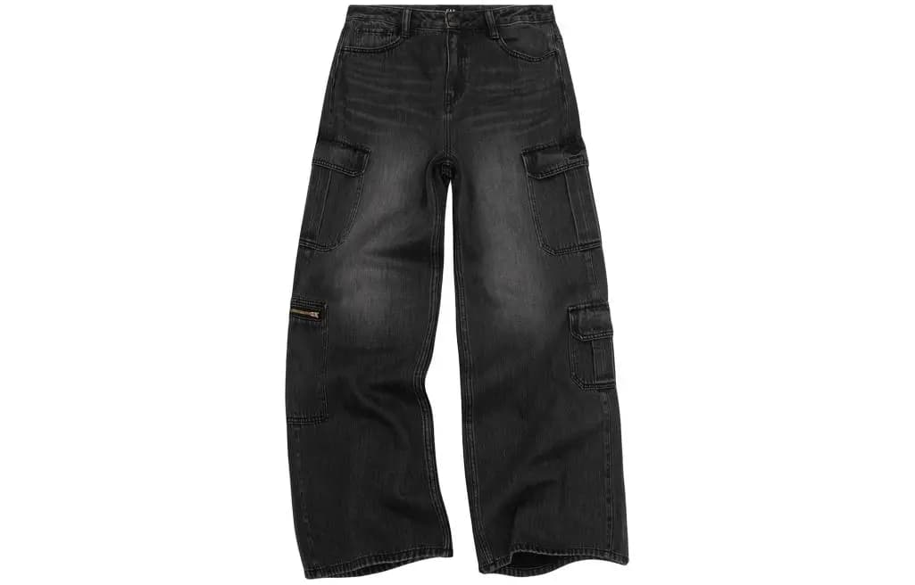 GAP High-Waist Relaxed Wide Leg Qadın Cins Şalvar