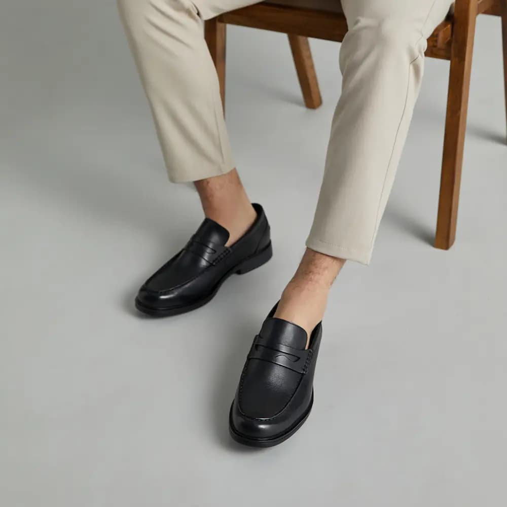 Clarks Kişi Loafer Ayaqqabısı Qara 7