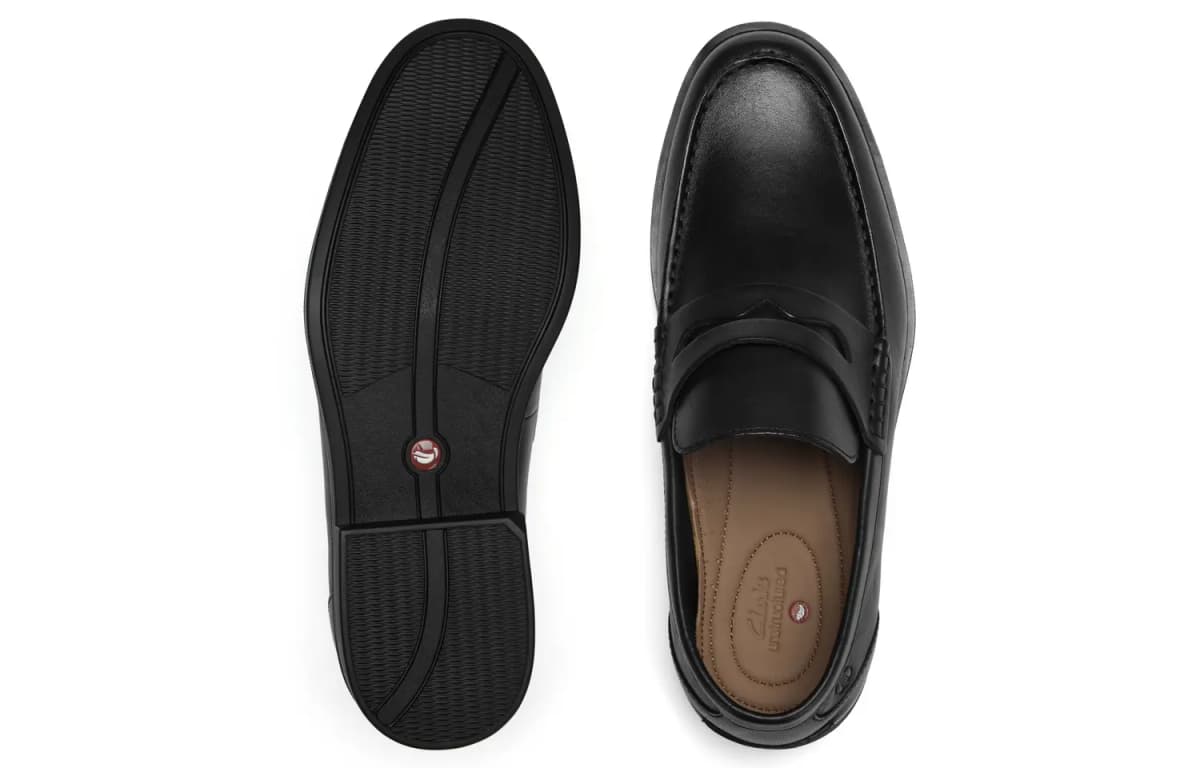 Clarks Kişi Loafer Ayaqqabısı Qara 3