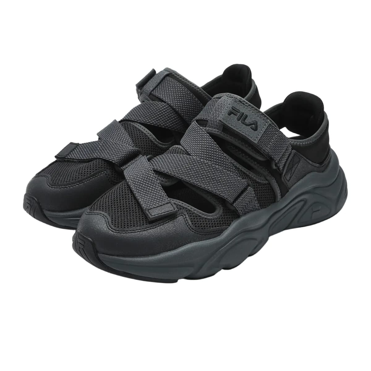 FILA MARS SANDAL Kişi Beach Sandal Qara 8