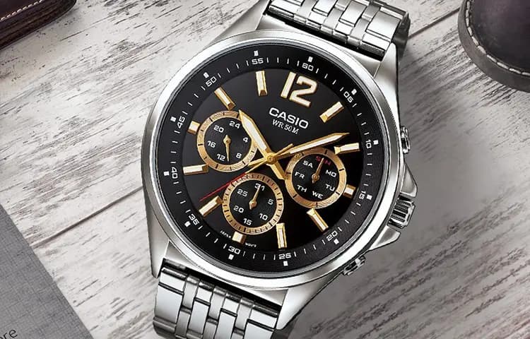 CASIO Standard Saat Kişi Qara 3