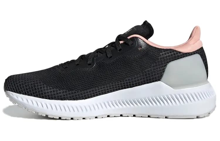Adidas Solar Blaze Qadın İdman Ayaqqabısı Qara/Ağ/Çəhrayı