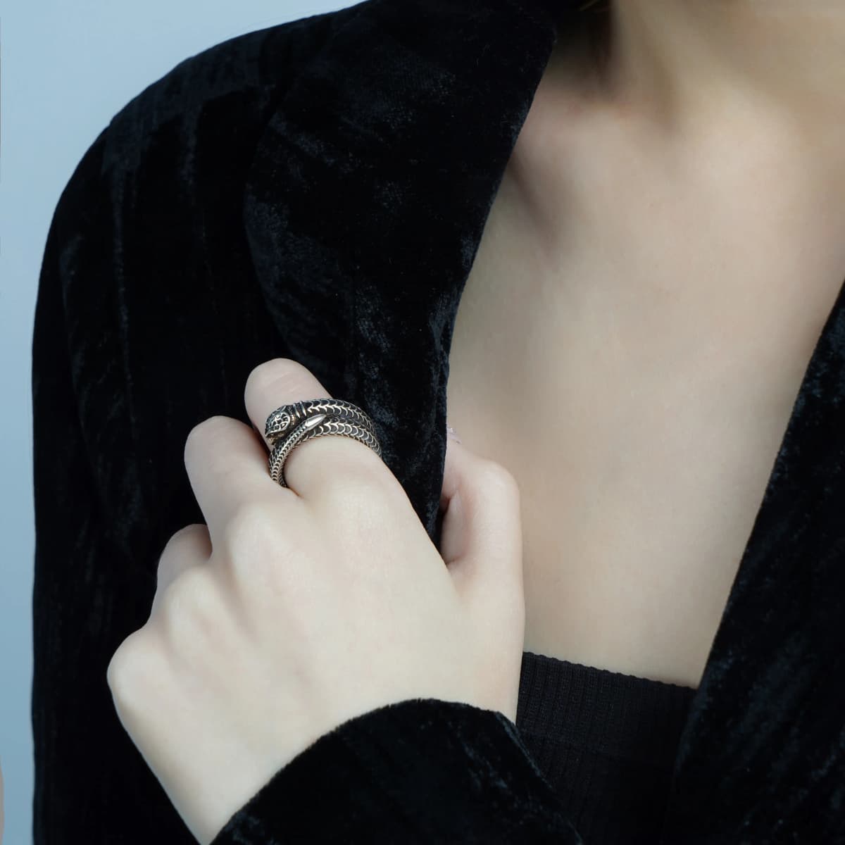 GUCCI Garden Snake Ring 5
