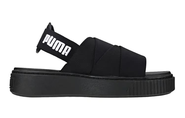 PUMA Platform Sandal 'Black' Women's 2
