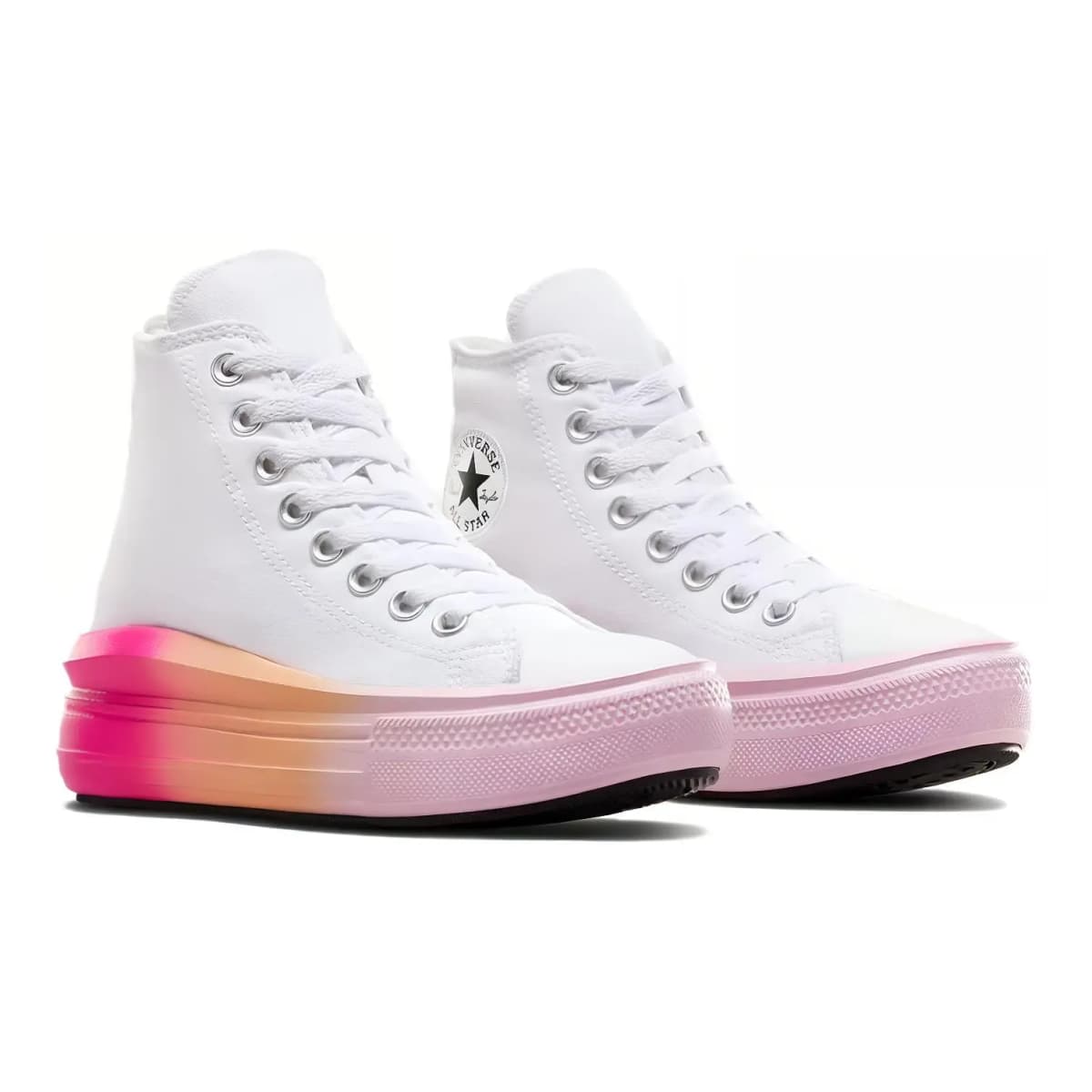 Converse Chuck Taylor All Star Move Platform High GS Bright Ombre 3