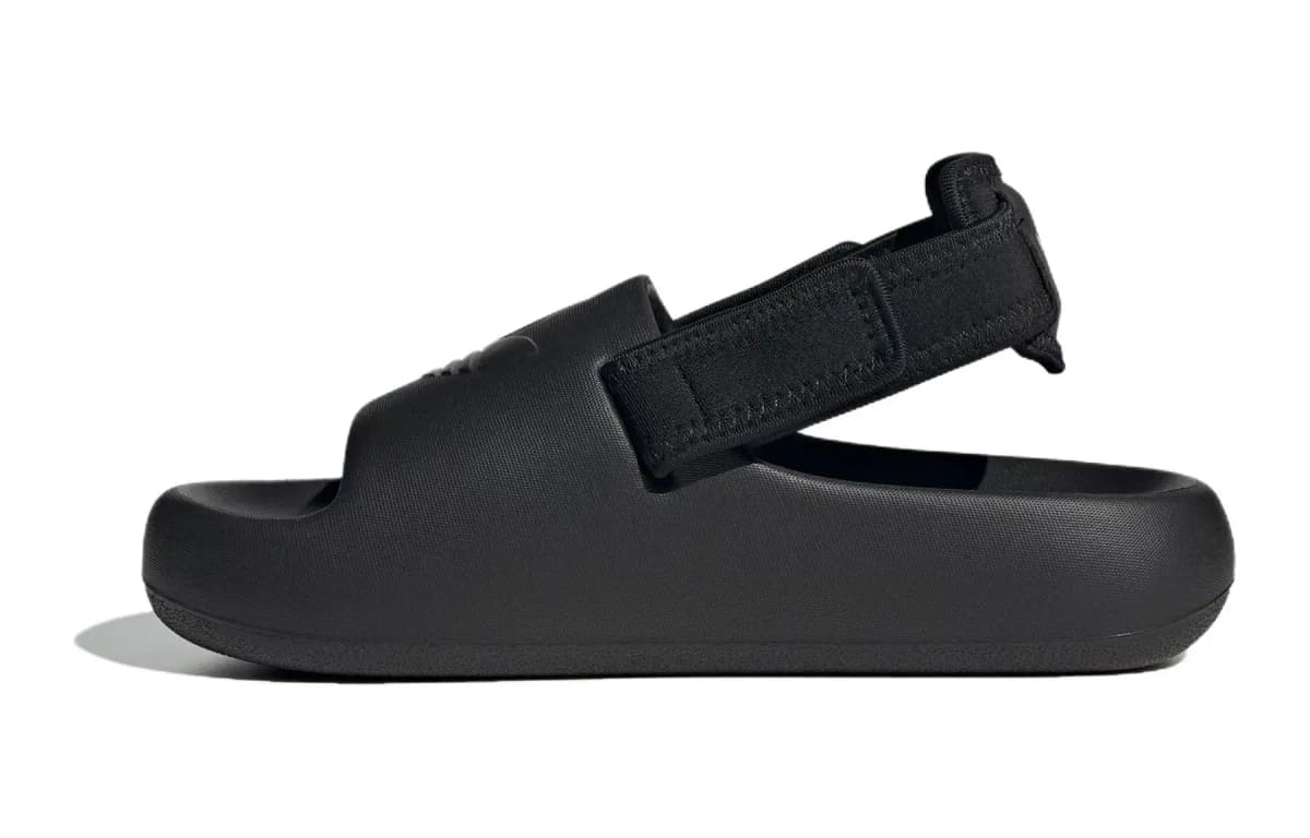 Adidas AdiFOM Adilette Slide J 'Triple Black'