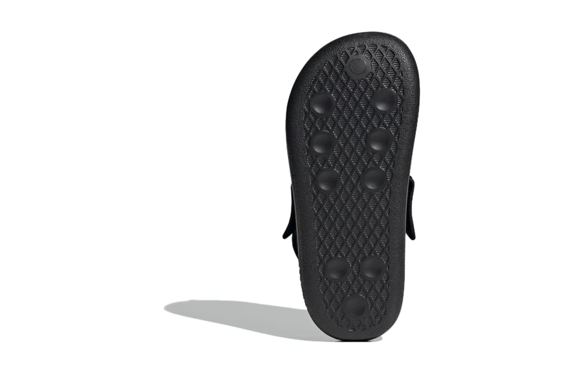Adidas AdiFOM Adilette Slide J 'Triple Black' 6