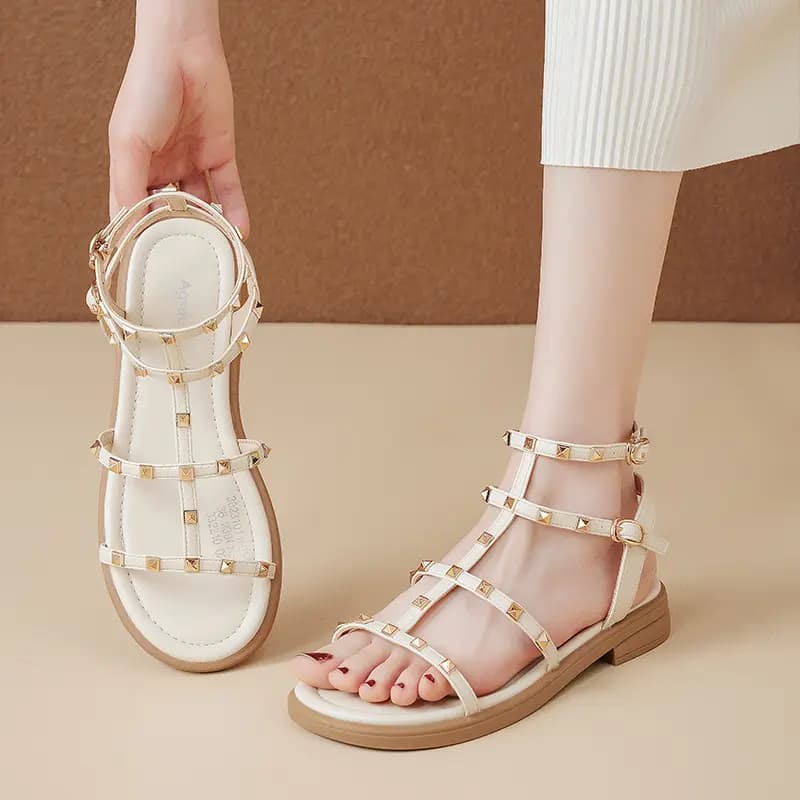 AGSDON Roman Sandals 2.5cm Women's 4