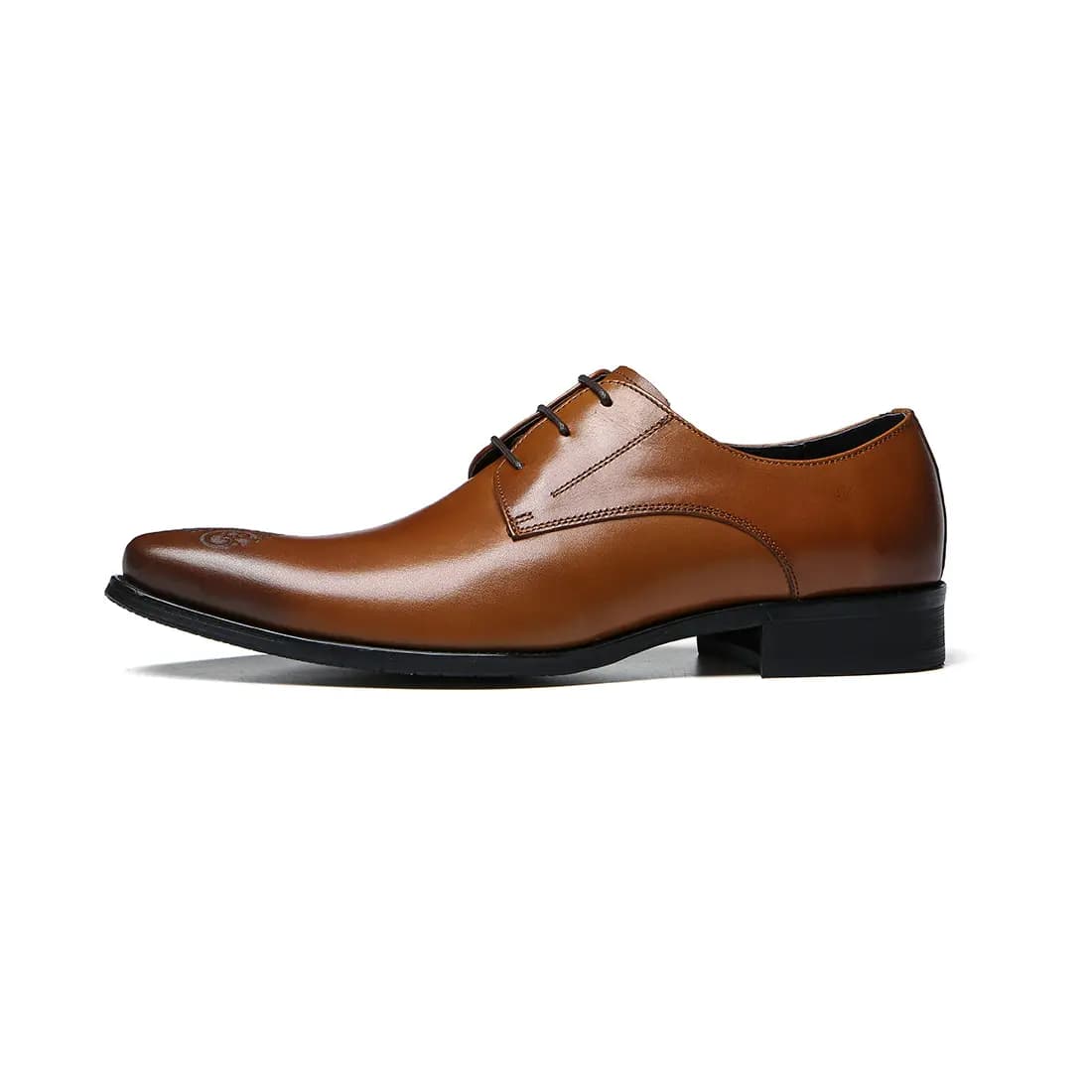 ASTON M.JAZZ Top Layer Cowhide Leather Large Size Soft Sole British Brogue Business Formal Leather Shoes Men's 20