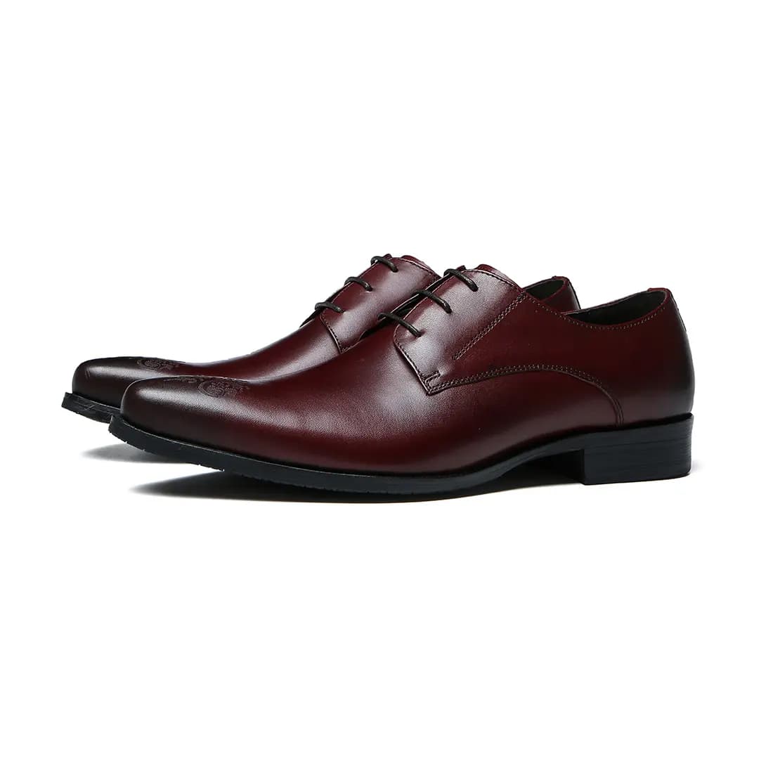 ASTON M.JAZZ Top Layer Cowhide Leather Large Size Soft Sole British Brogue Business Formal Leather Shoes Men's 13