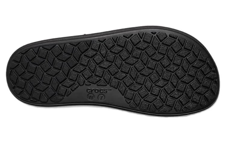 Crocs Brooklyn Luxe Gladiator Sandals 'Black' Women's 6