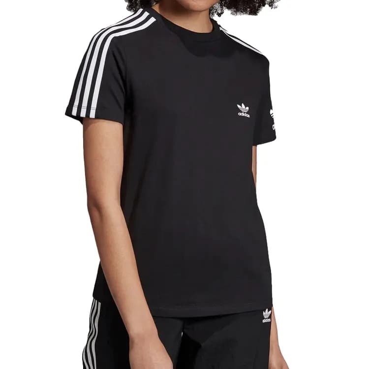 adidas Originals LOCK UP TEE Qadın Köynəyi Qara 6