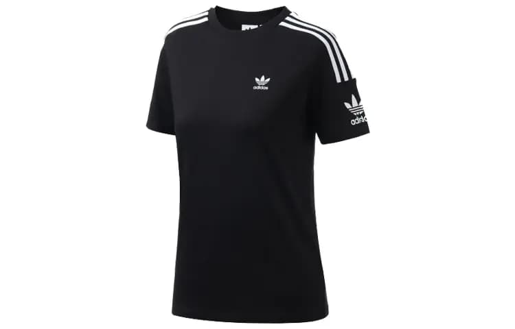adidas Originals LOCK UP TEE Qadın Köynəyi Qara 2