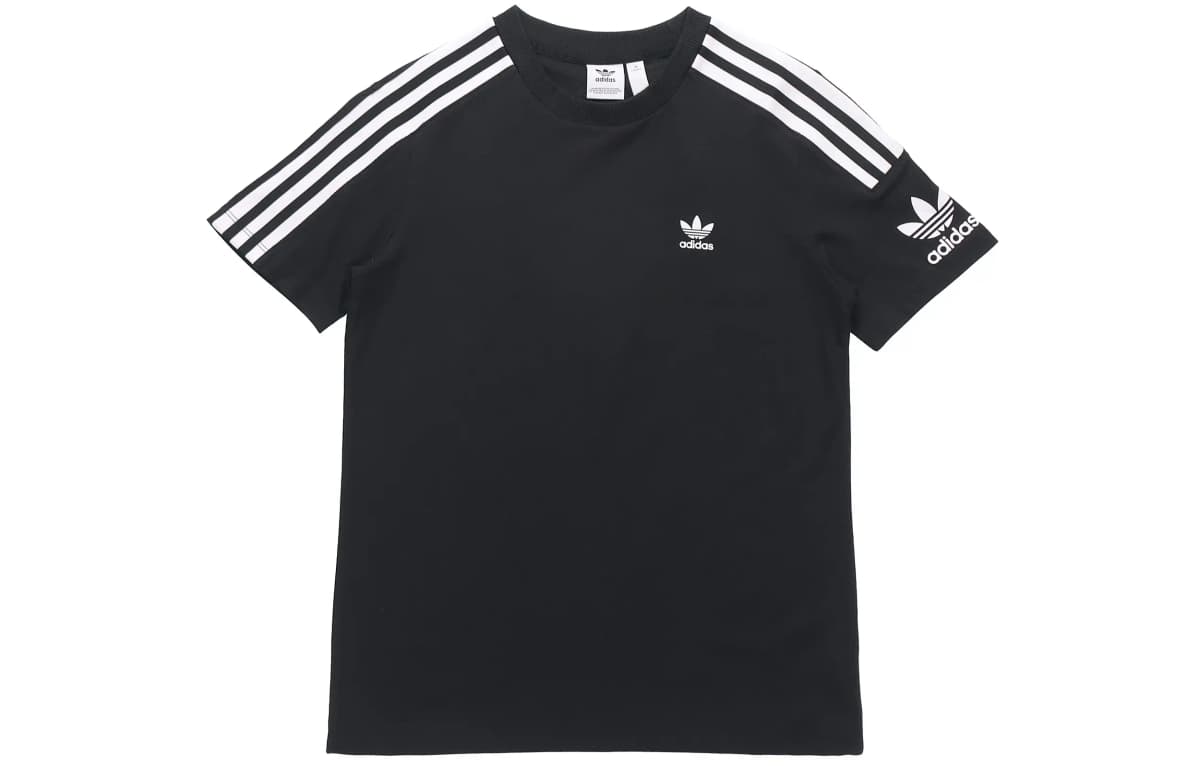 adidas Originals LOCK UP TEE Qadın Köynəyi Qara