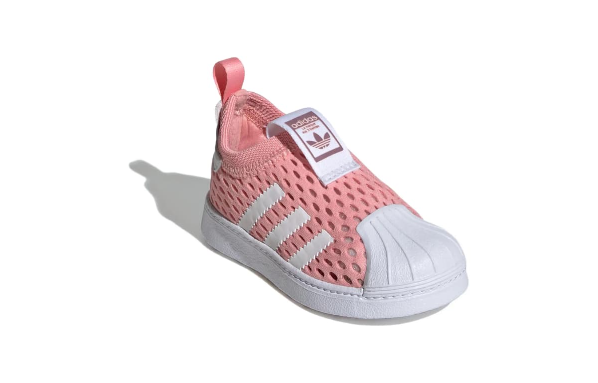 adidas Originals 360 2.0 Körpə İdman Ayaqqabısı Çəhrayı/Ağ 3