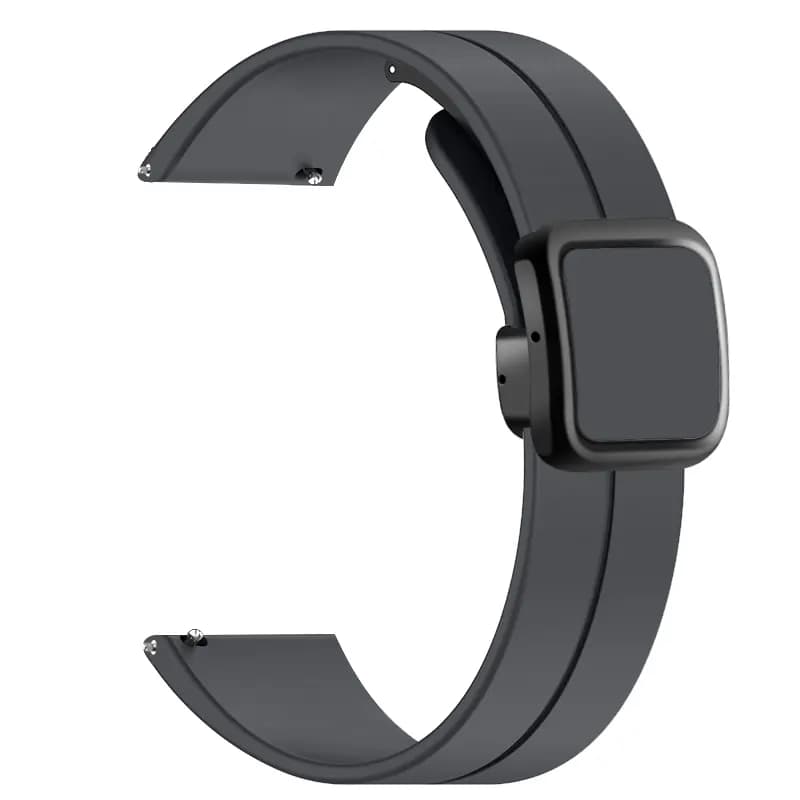 CHENSONG Watch Band COROS Compatible Silicone Material Folding Magnetic Square Buckle Unisex 6