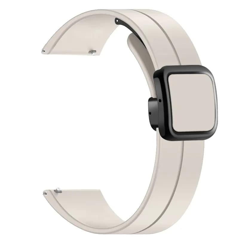 CHENSONG Watch Band COROS Compatible Silicone Material Folding Magnetic Square Buckle Unisex 10