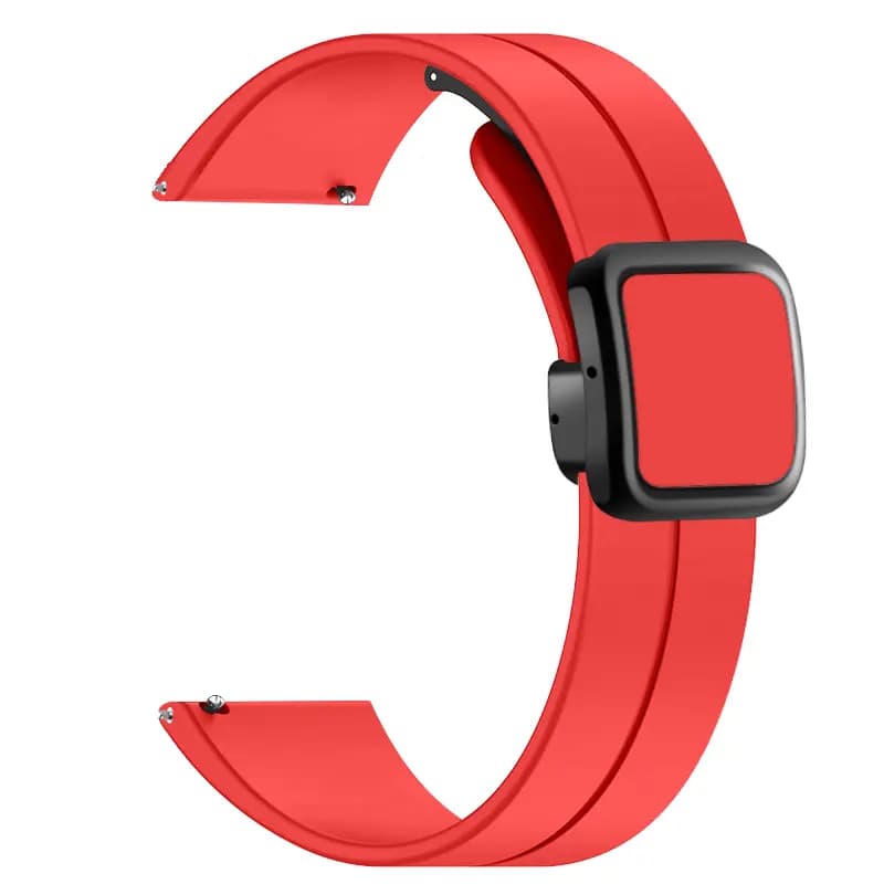 CHENSONG Watch Band COROS Compatible Silicone Material Folding Magnetic Square Buckle Unisex 3
