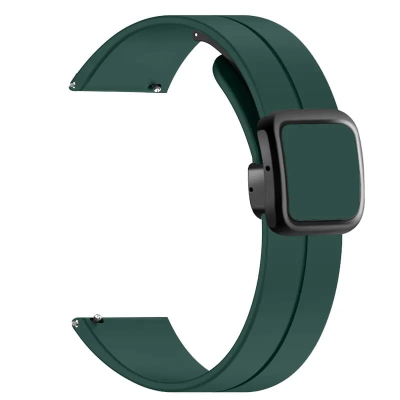 CHENSONG Watch Band COROS Compatible Silicone Material Folding Magnetic Square Buckle Unisex 4