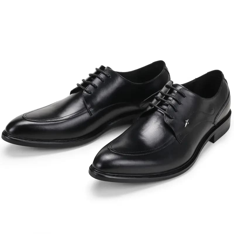 ASTON M.JAZZ Genuine Leather Korean Trendy Business Casual Formal Leather Shoes Men's 8