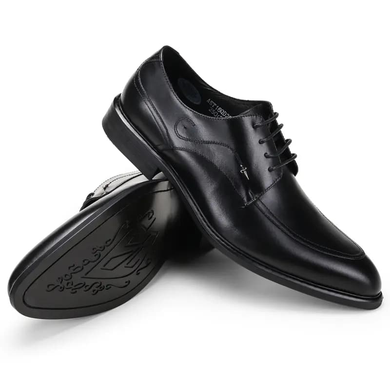 ASTON M.JAZZ Genuine Leather Korean Trendy Business Casual Formal Leather Shoes Men's 10