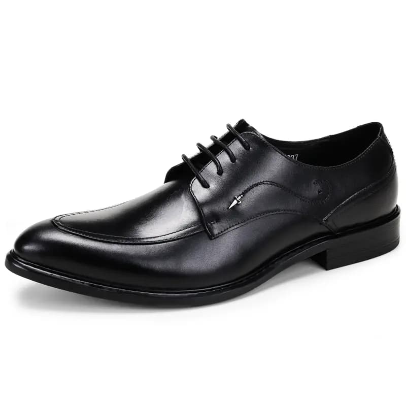 ASTON M.JAZZ Genuine Leather Korean Trendy Business Casual Formal Leather Shoes Men's 6