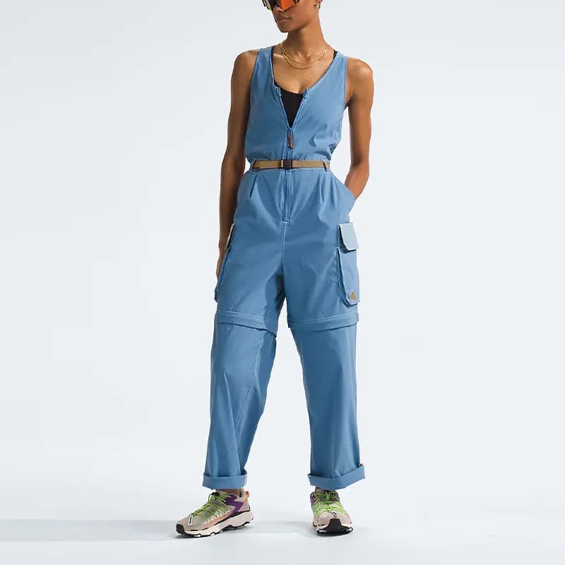 THE NORTH FACE Women's’s Class V Pathfinder One-Piece Jumpsuit Women's Indigo Stone 3