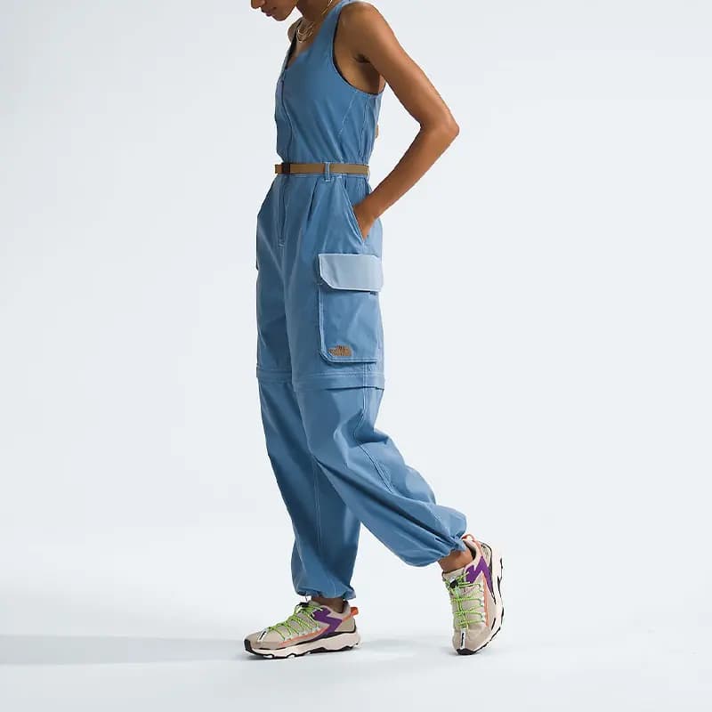 THE NORTH FACE Women's’s Class V Pathfinder One-Piece Jumpsuit Women's Indigo Stone 5