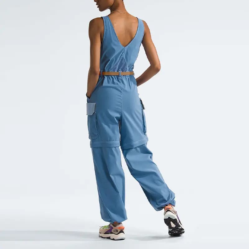 THE NORTH FACE Women's’s Class V Pathfinder One-Piece Jumpsuit Women's Indigo Stone 4