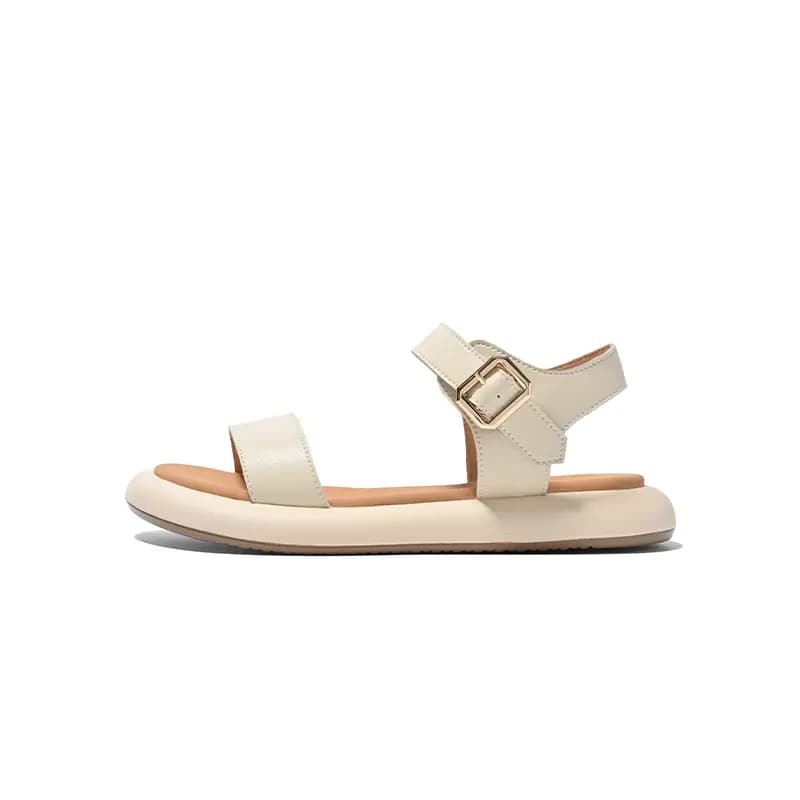 ZHR Zeze Simple Cool Comfortable Commuting Mother Shoes One-Strap Sandals 2.5cm Women's