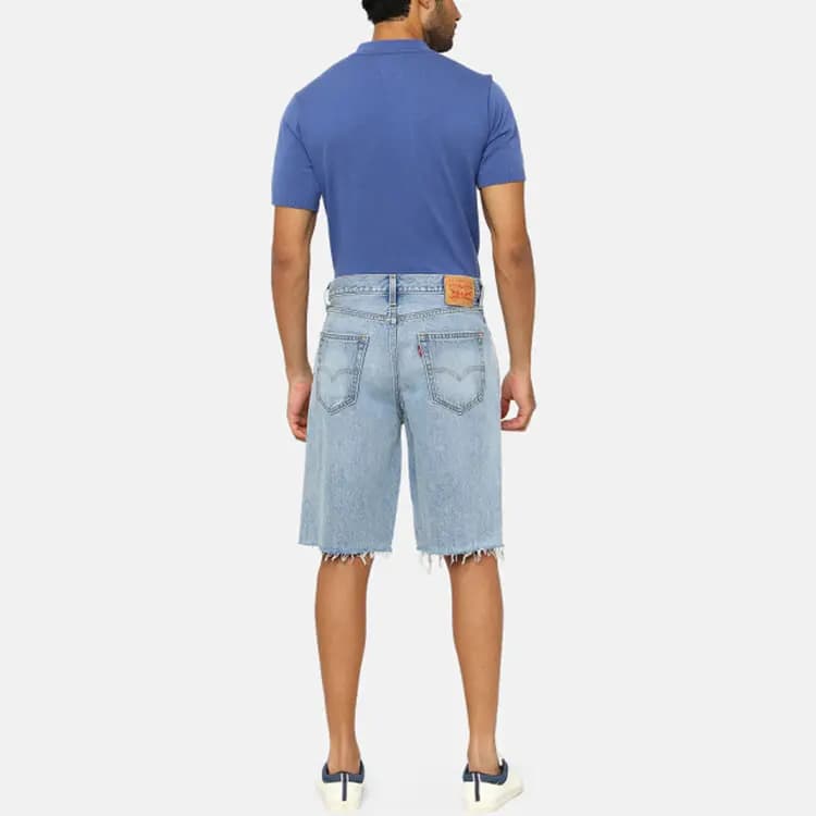 Levi's Kişi Denim Şort Göy 4