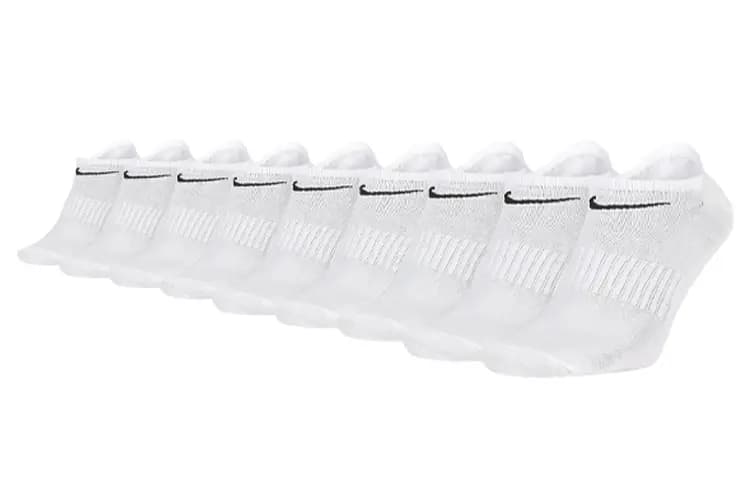 Nike Everyday Lightweight Aşıq Corabları Unisex Ağ