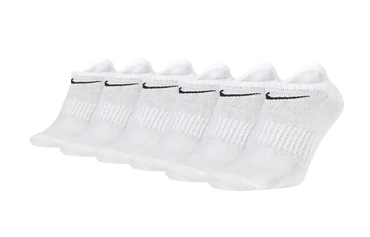 Nike Everyday Lightweight Aşıq Corabları Unisex Ağ 3