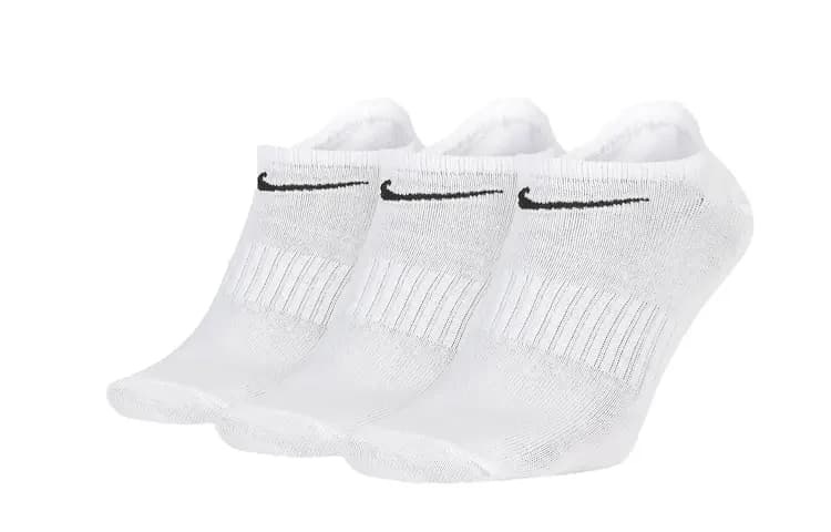 Nike Everyday Lightweight Aşıq Corabları Unisex Ağ 5
