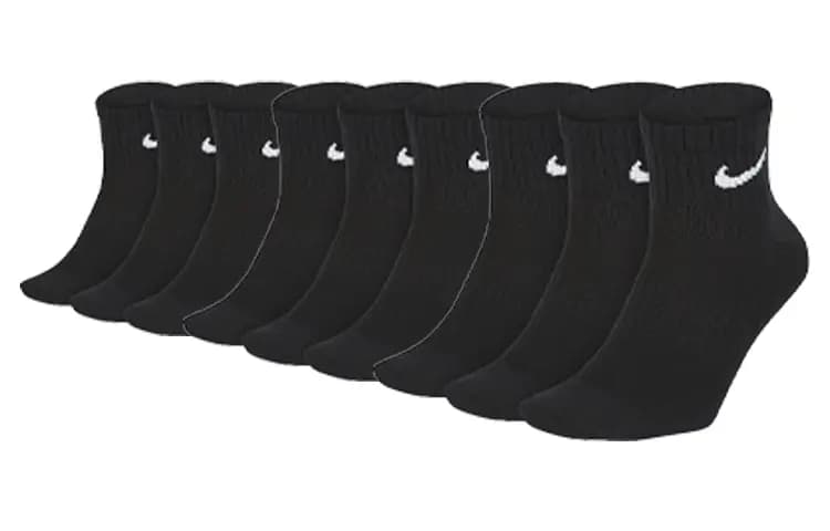 Nike Aşıq Corabları Unisex Qara