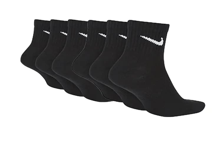 Nike Aşıq Corabları Unisex Qara 4