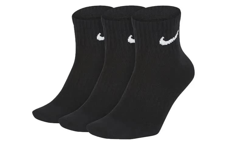 Nike Aşıq Corabları Unisex Qara 6