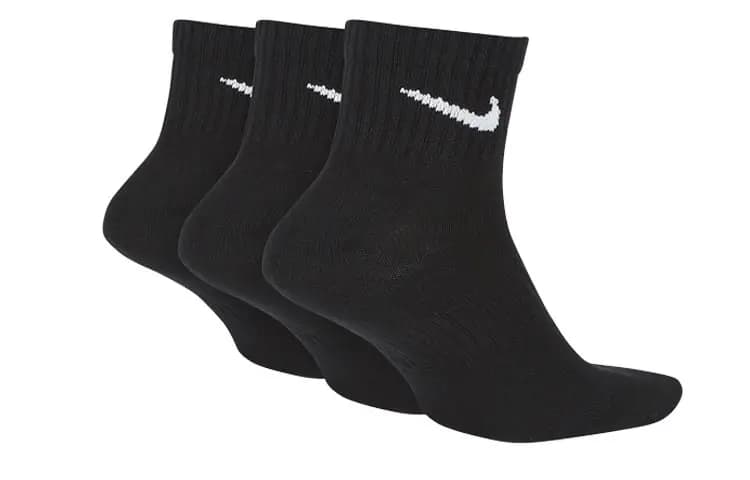 Nike Aşıq Corabları Unisex Qara 5