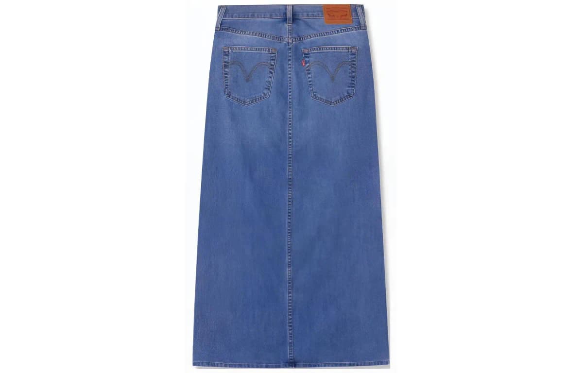 Levi’s Qadın Denim Uzun Ətək 4