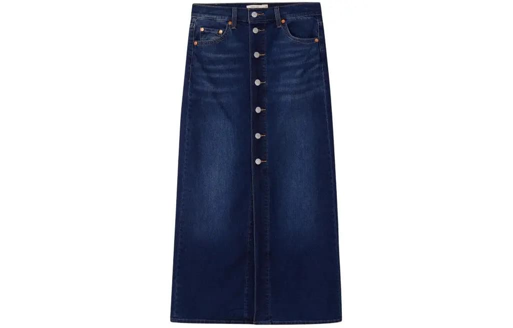 Levi’s Qadın Denim Uzun Ətək